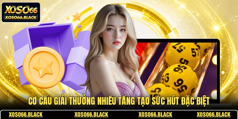 Cơ cấu giải thưởng nhiều tầng tạo sức hút đặc biệt