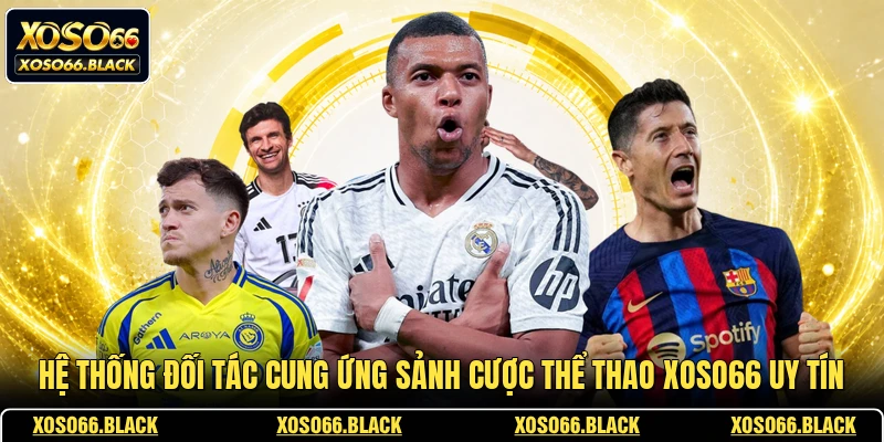 Hệ thống đối tác cung ứng sảnh cược thể thao XOSO66 uy tín